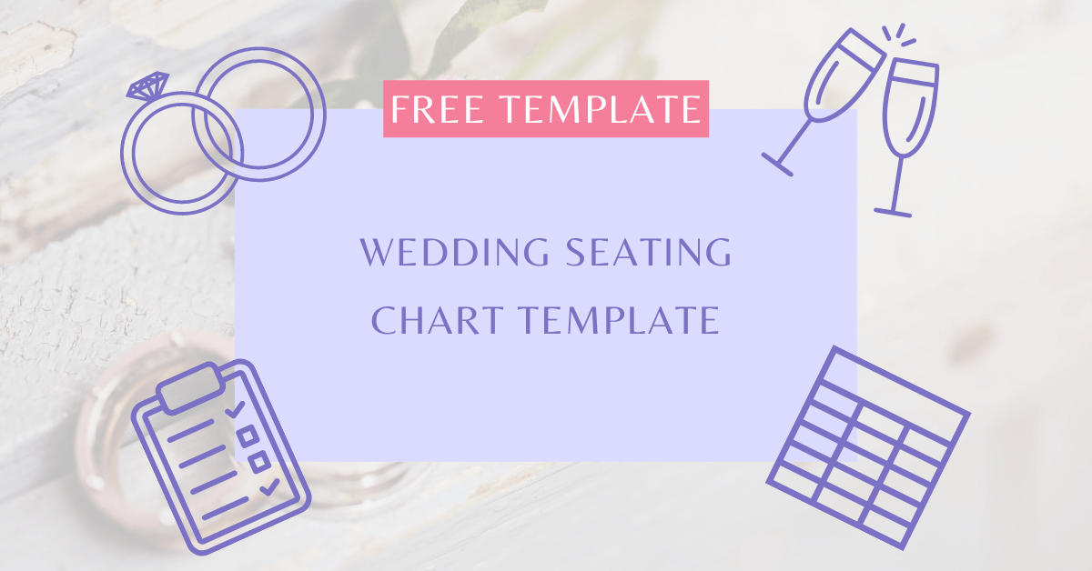 seating chart wedding template