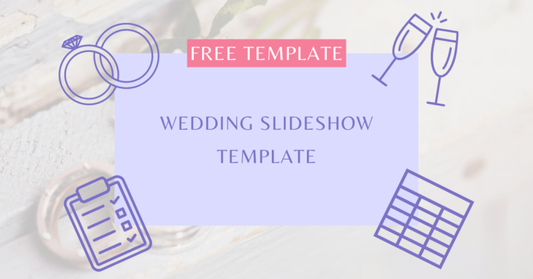 Wedding Slideshow Template 2024 (FREE Template)