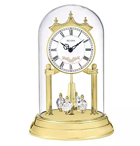 Bulova Clocks Model B8821 Heather, Gold