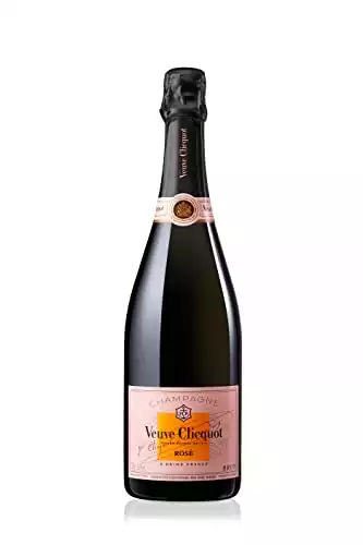 Veuve Clicquot Brut Rose Non Vintage Champagne , 750mL