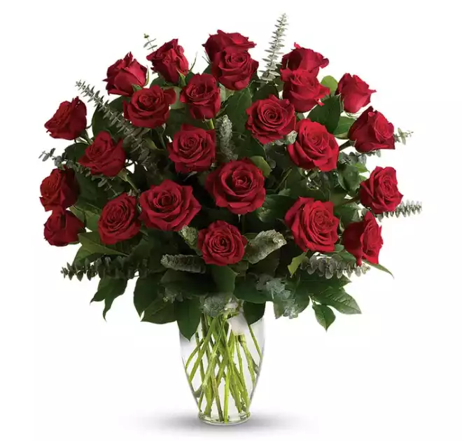 Grand Red Roses at From You Flowers