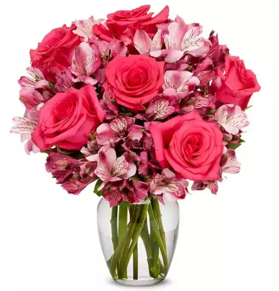 Ma Chère Rose Pink Bouquet at From You Flowers